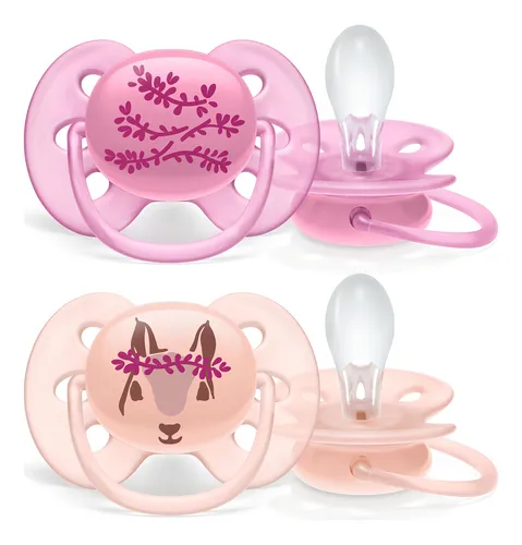 AVENT CHUPETE ULTRA SOFT 6-18 X2 – Pañalera Belyan